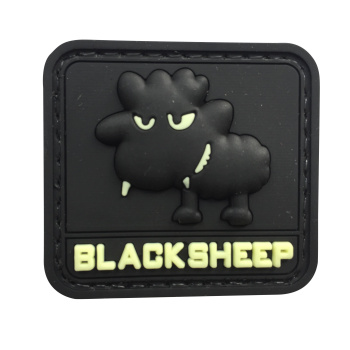 Écusson PVC - Small Glow BlackSheep