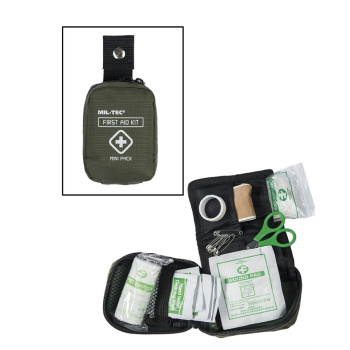 Petite trousse de secours, olive, Mil-Tec