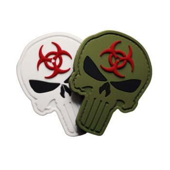 PVC patch Punisher Biohazard