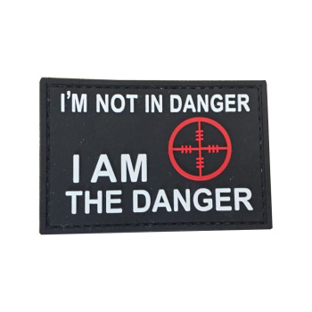 PVC patch I am not in Danger