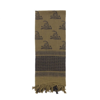 Foulard Shemagh Gadsden Snake, Rothco, Olive Drab