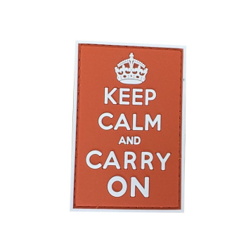 Écusson PVC Keep Calm