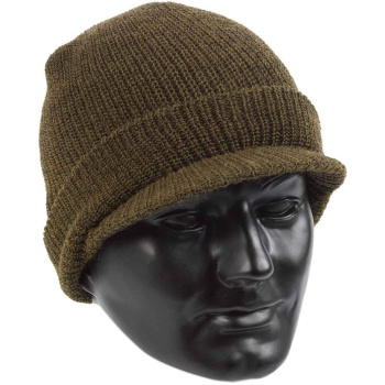 Le Bonnet en laine US Jeep Cap, Mil-Tec, vert olive