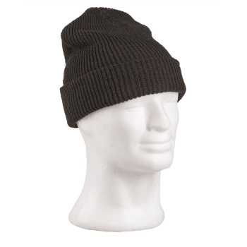 Bonnet d'hiver tricoté, Mil-Tec, noir