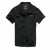 Chemise Roadstar, Brandit, manches courtes, noire, 3XL