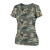 T-shirt en coton pour femmes, Helikon, PL woodland, S