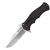 Canif Crawford Model 1, tranchant lisse, noir, Cold Steel