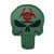 PVC patch Punisher Biohazard, Vert