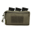 Pochette de rangement Molle pour trois chargeurs de fusils, Warrior, Ranger Green