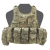 Porte-plaque RICAS Compact Elite Ops, Warrior, Multicam, AR15