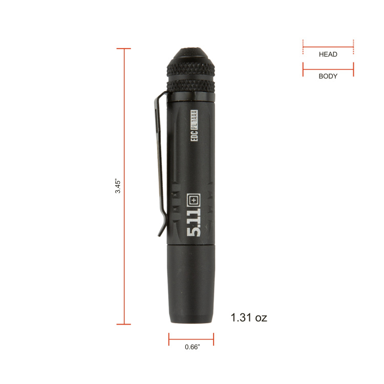 EDC Lampe de poche PL 1AAA, Noir, 5.11