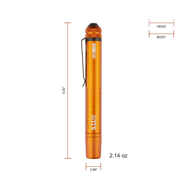 Lampe de poche tactique EDC PL 2AAA Flashlight, 5.11