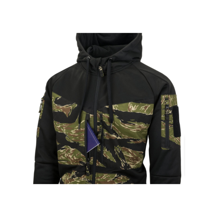 Sweat-shirt Rogue Hoodie Full Zip, noir, Helikon