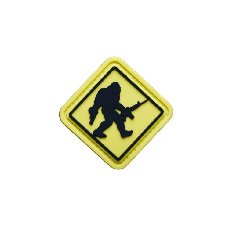 PVC patch Bigfoot armé, Pistol and Rifle