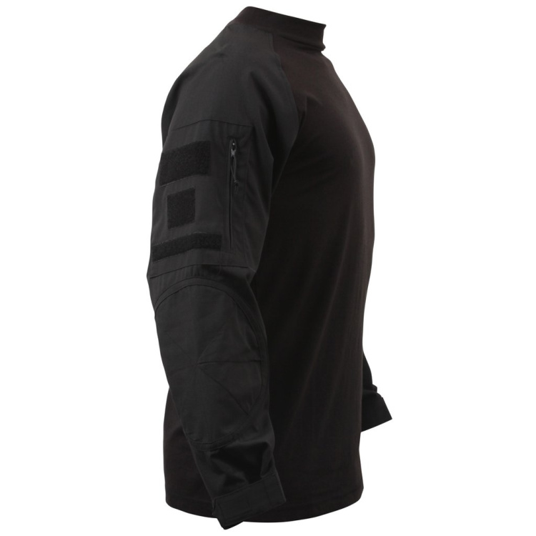 Chemise tactique Combat Shirt, noire, Rothco