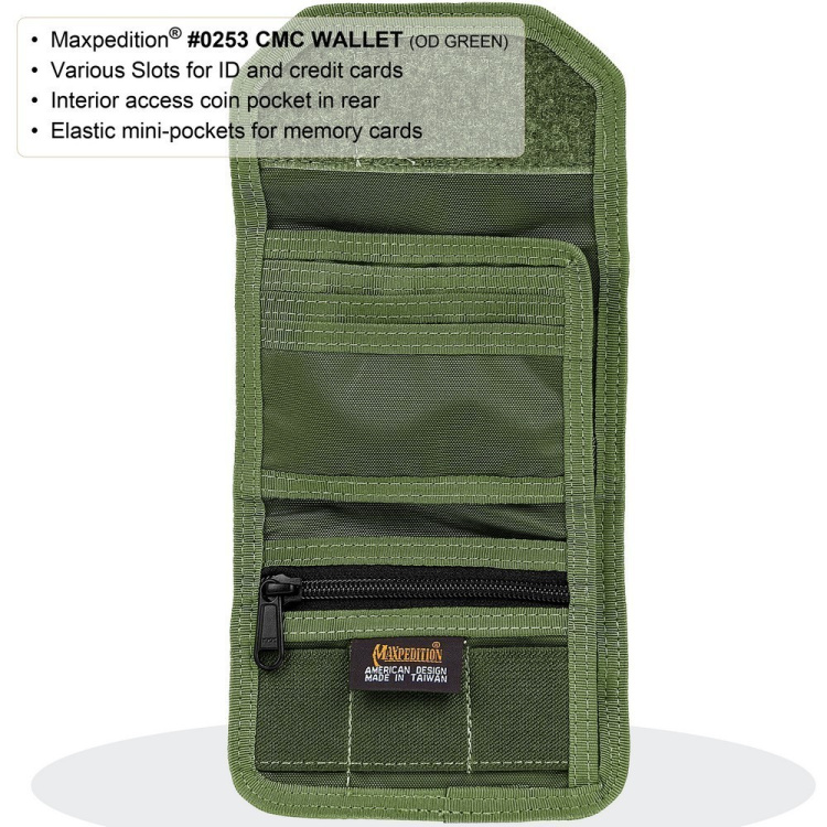 Portefeuille C.M.C.™ Wallet, Maxpedition