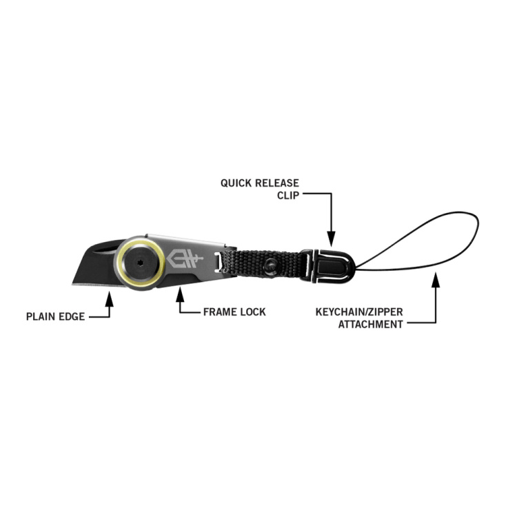 Pendentif GDC Zip Blade, Gerber