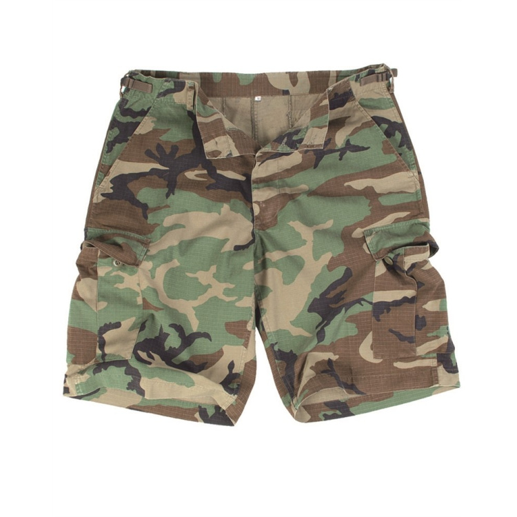 Shorts U.S. Army, prélavés, Rip-Stop, Mil-Tec